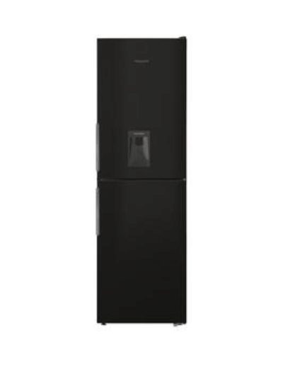 Hotpoint Xal85T1Ikwtd 60Cm Frost Free Fridge Freezer With Water Dispenser - Black